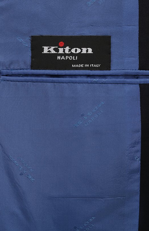 Шерстяной костюм Kiton UA81K0127003 Синий  UA81K0127003 Фото 9