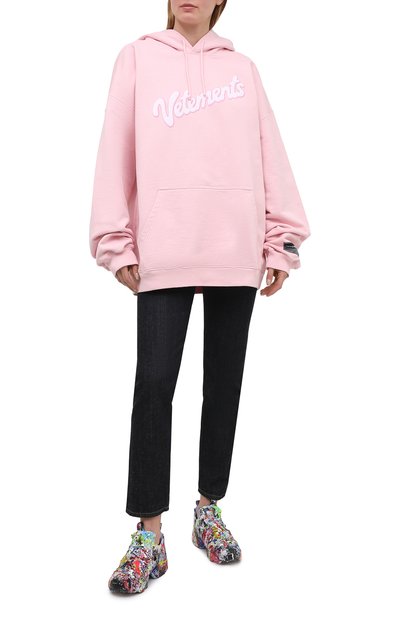 Хлопковое худи VETEMENTS, арт. UE51TR770P 1604/W, фото 2