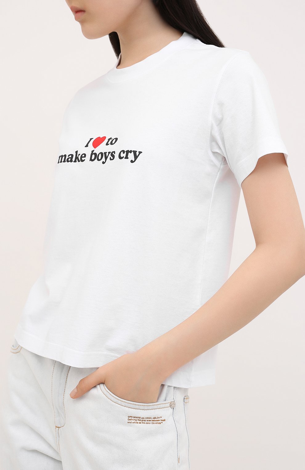 Хлопковая футболка VETEMENTS, арт. UAH21TR569 1600/W, фото 3