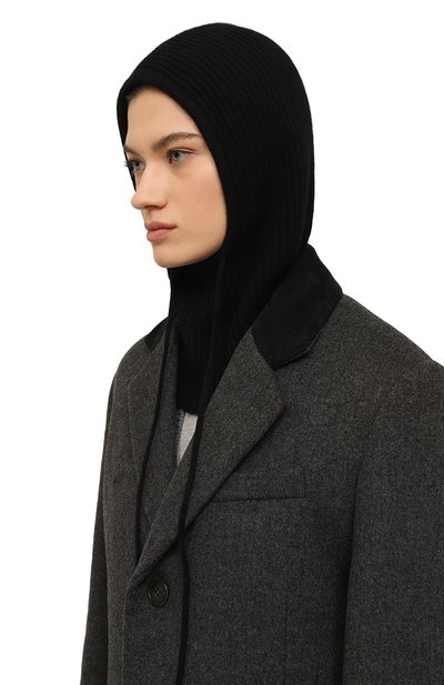 Капор из шерсти и кашемира YVES SALOMON, арт. 24WAA503XXMACL, фото 2