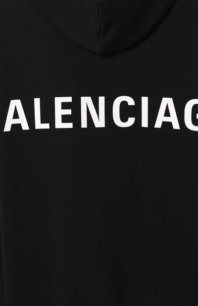 Хлопковая толстовка с капюшоном и логотипом бренда BALENCIAGA, арт. 518215/TAV37, фото 5