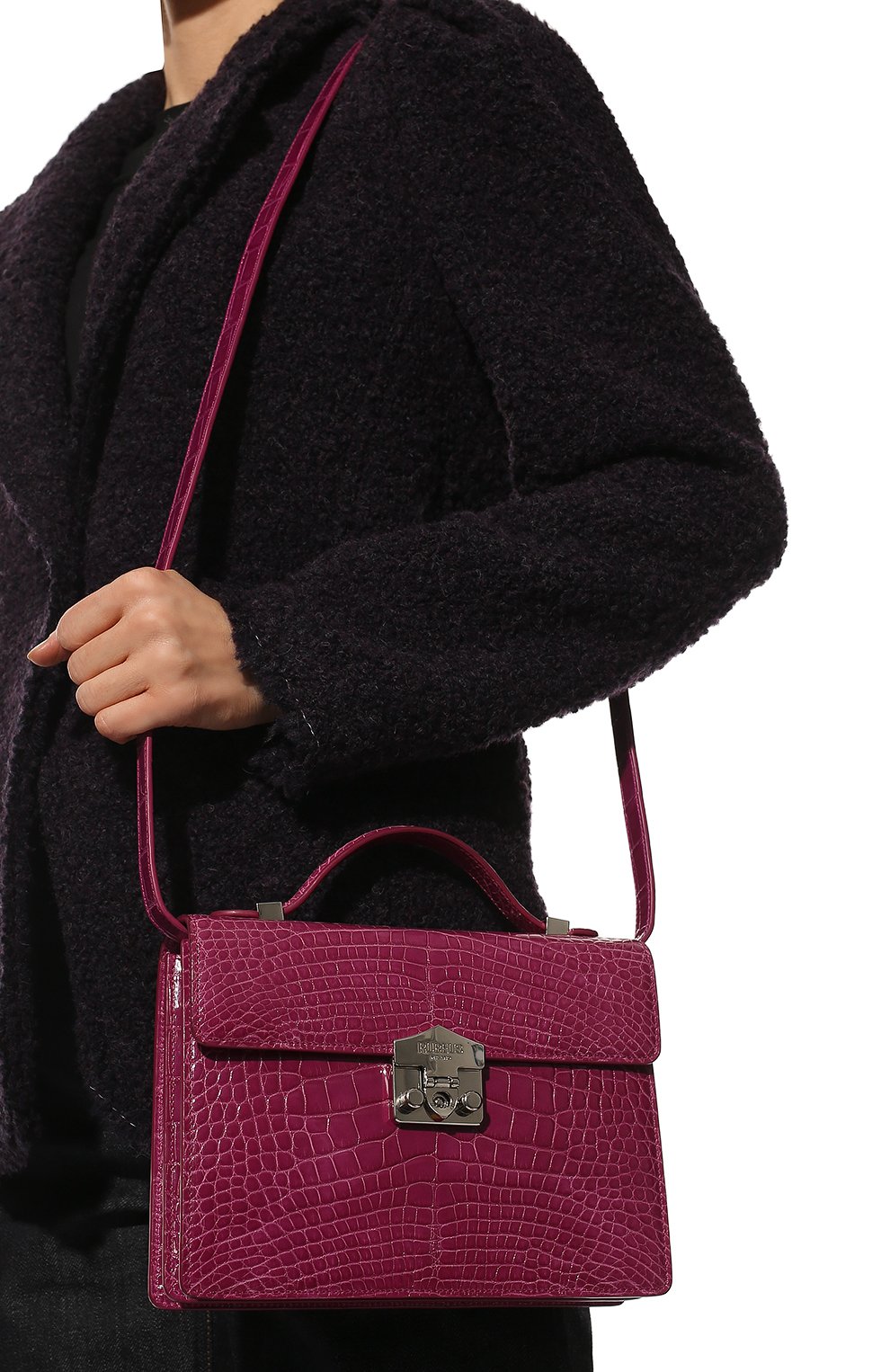 Сумка natale large из кожи крокодила RUBEUS MILANO, арт. 014/17D., фото 2