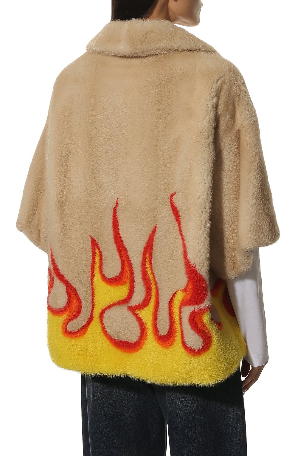 Шуба из меха норки PRADA, арт. 165539-1SX3-F0627-211, фото 4