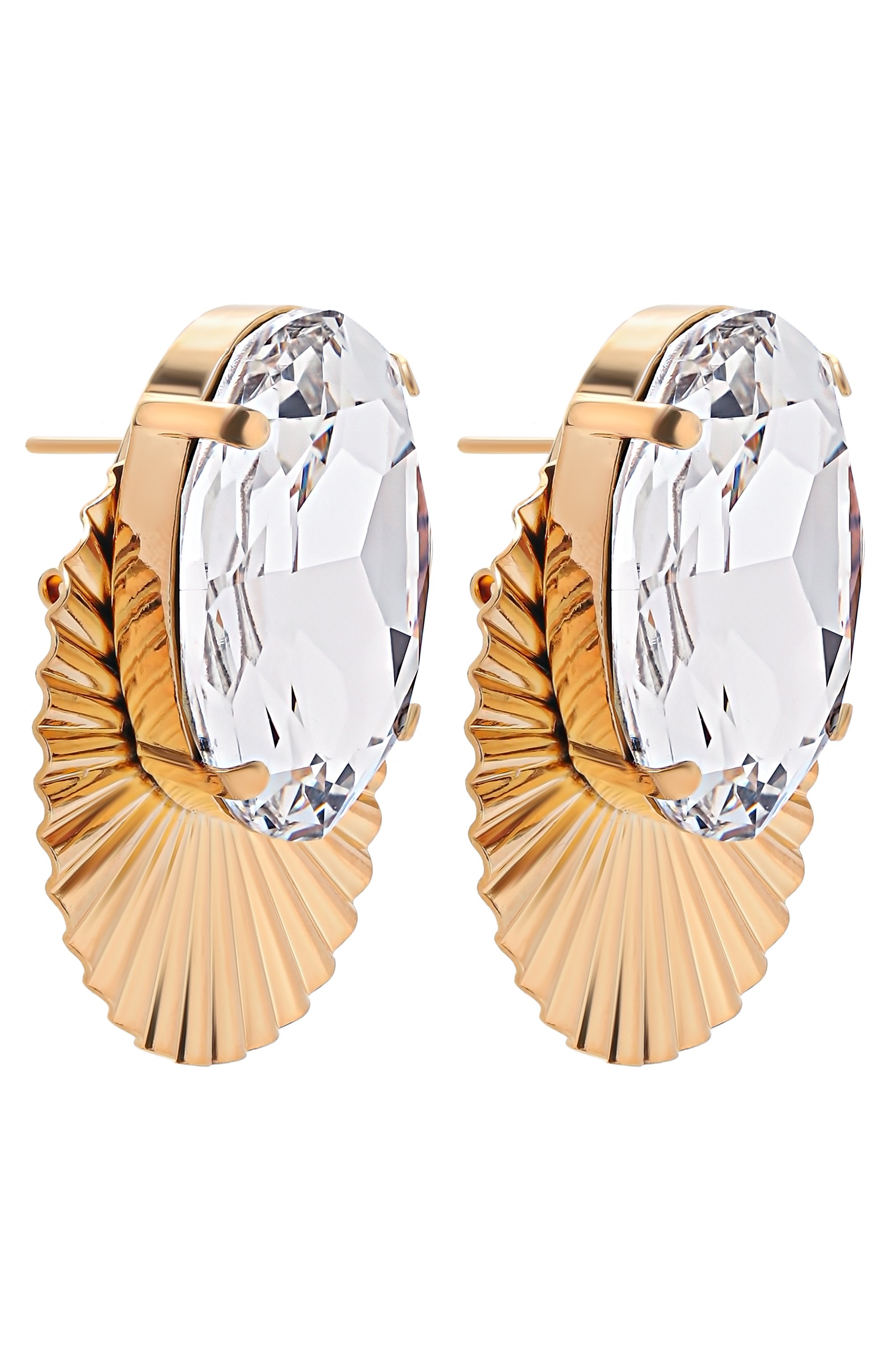 Серьги ANTON HEUNIS золотого цвета по цене 15950 руб., арт. BCK3.04, фото 3 Серьги ANTON HEUNIS, арт. BCK3.04, фото 3