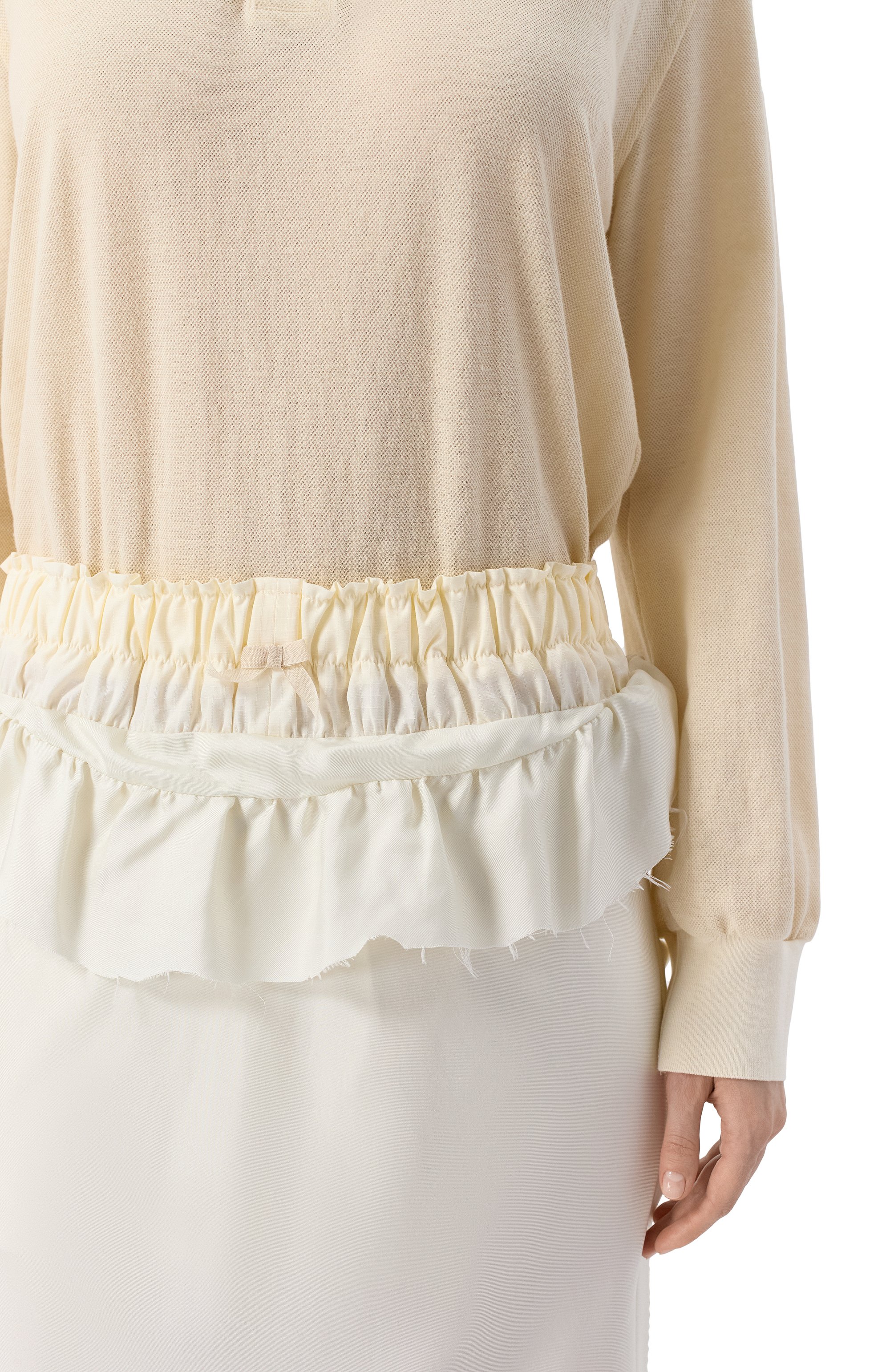 Платье из хлопка и льна MAISON MARGIELA, арт. S51DD0037/MTJ030, фото 5