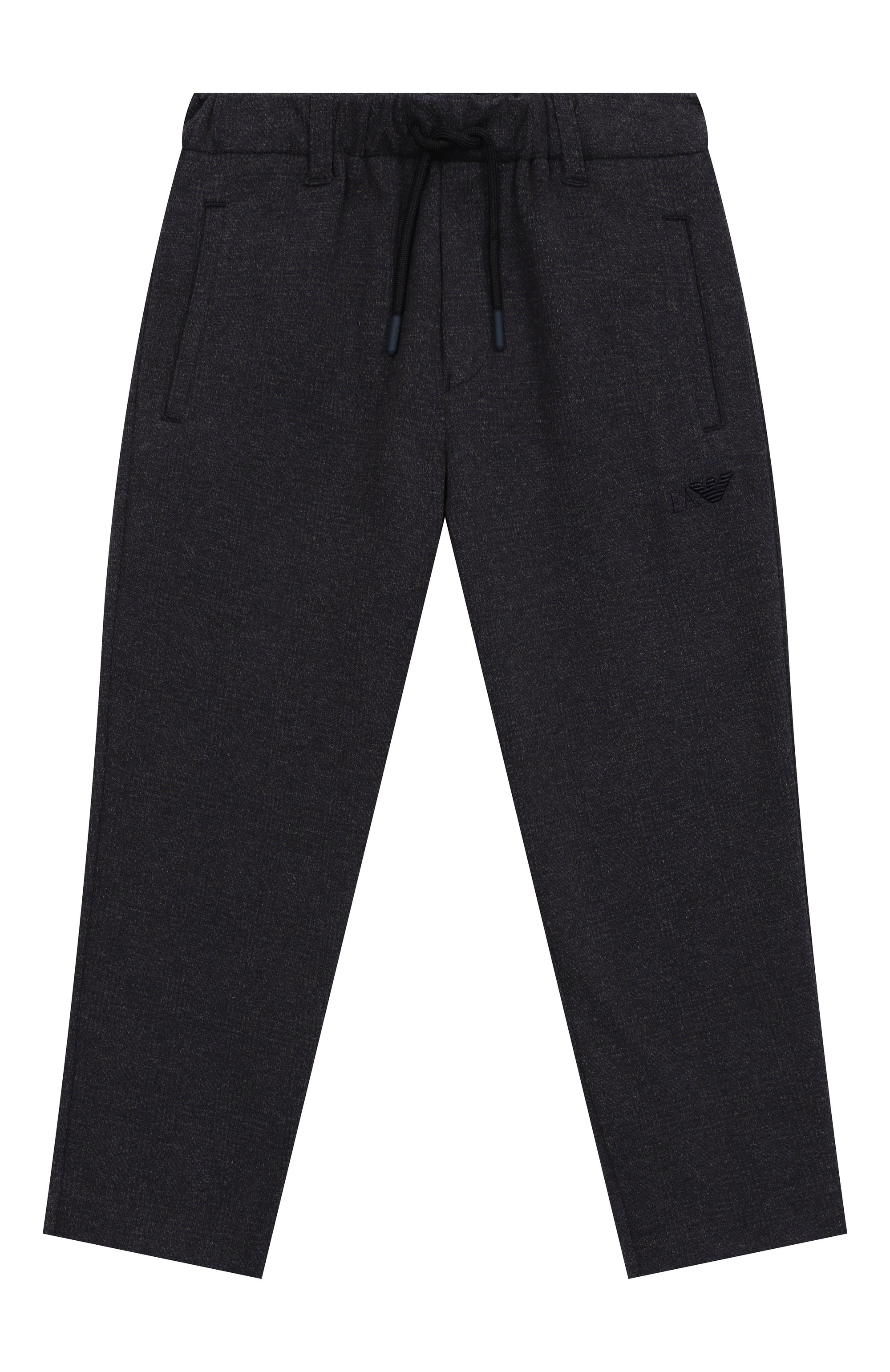 Брюки из вискозы и хлопка EMPORIO ARMANI, арт. EB000599/AF16695, фото 1