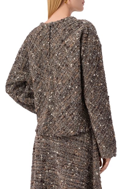 Шерстяной топ GIAMBATTISTA VALLI, арт. 25FWSVCA1014/77GR0, фото 4