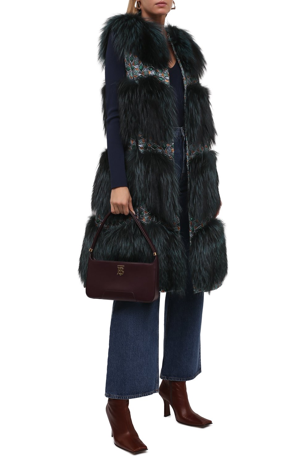 Жилет с меховой отделкой DOLCE & GABBANA, арт. F0AU4F/GEV38, фото 2