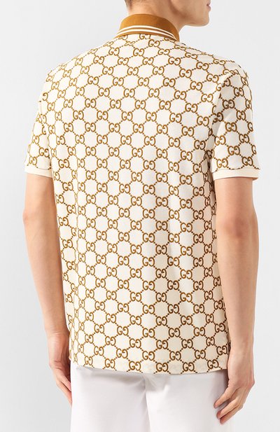 Хлопковое поло GUCCI, арт. 598956/XJB0U, фото 4