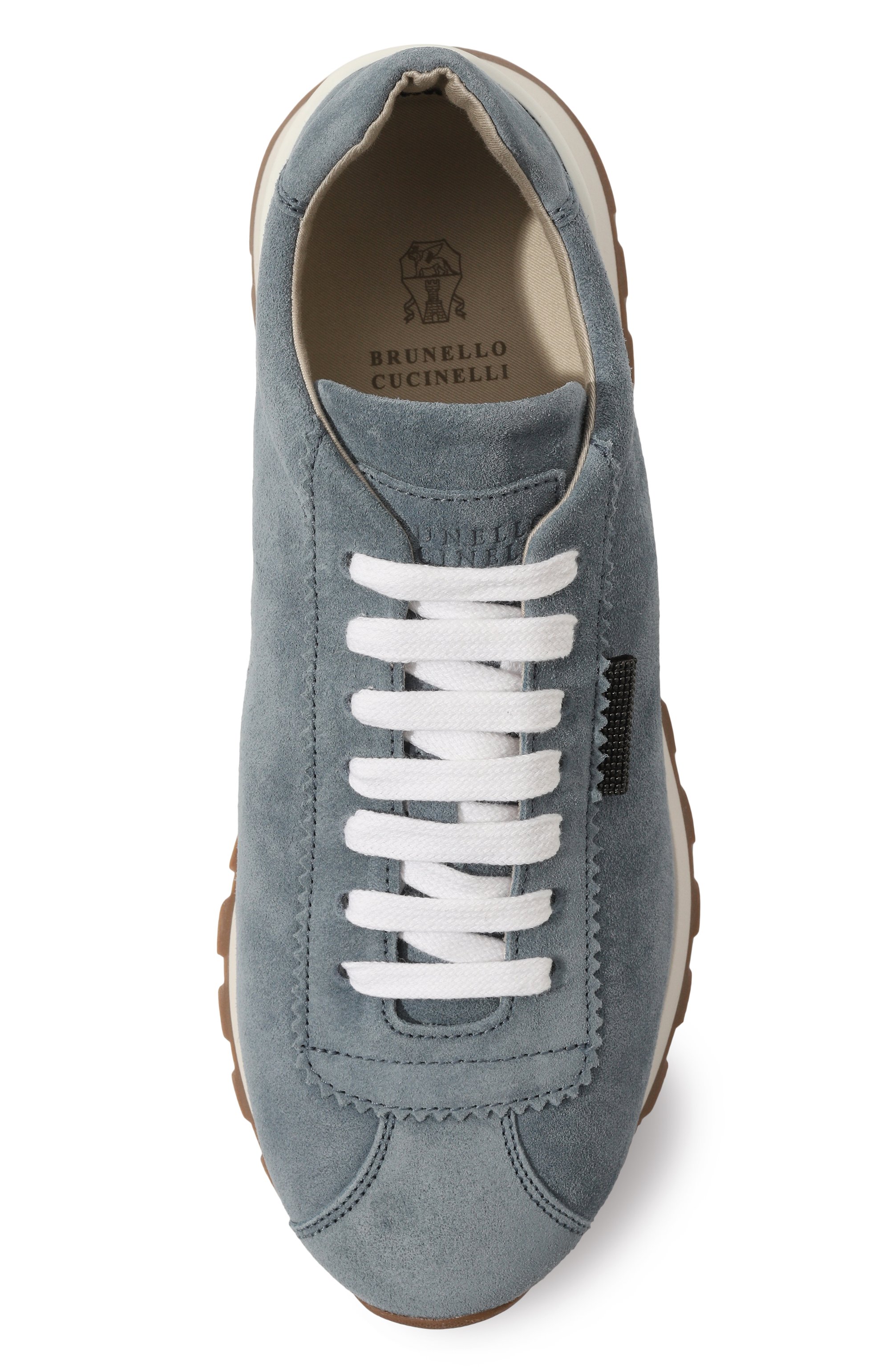 Замшевые кроссовки BRUNELLO CUCINELLI, арт. MZSFGB1117, фото 6