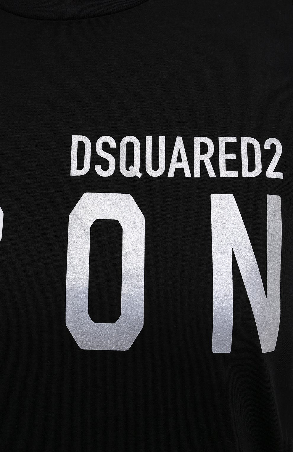 Хлопковое платье DSQUARED2 черного цвета по цене 29950 руб., арт. S80CT0008/S23009, фото 5 Хлопковое платье DSQUARED2, арт. S80CT0008/S23009, фото 5