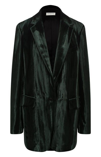 Женский жакет из вискозы и хлопка DRIES VAN NOTEN, арт. 202-10430-1250