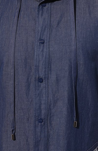 Рубашка из хлопка и льна ZILLI, арт. MFZ-7063-0001/0002, фото 5