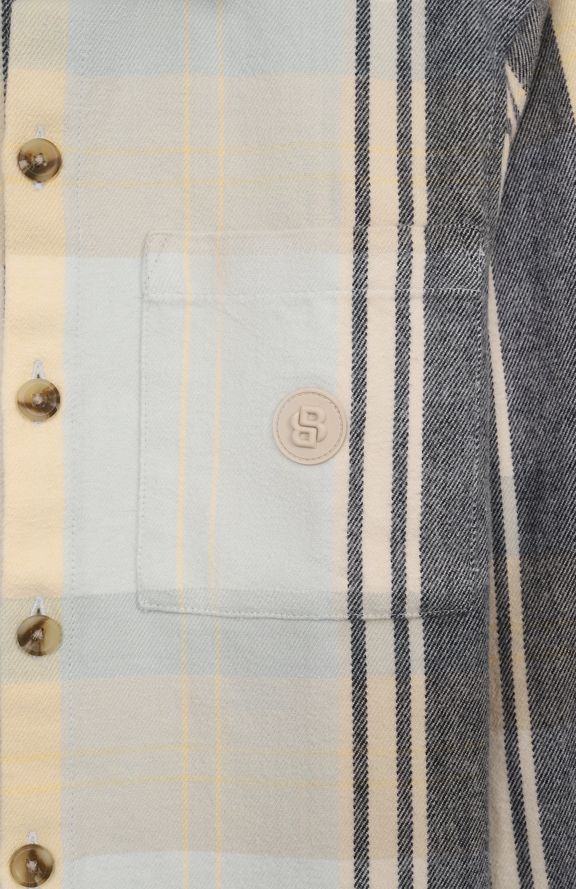 Хлопковая рубашка BOSS, арт. J52318, фото 3