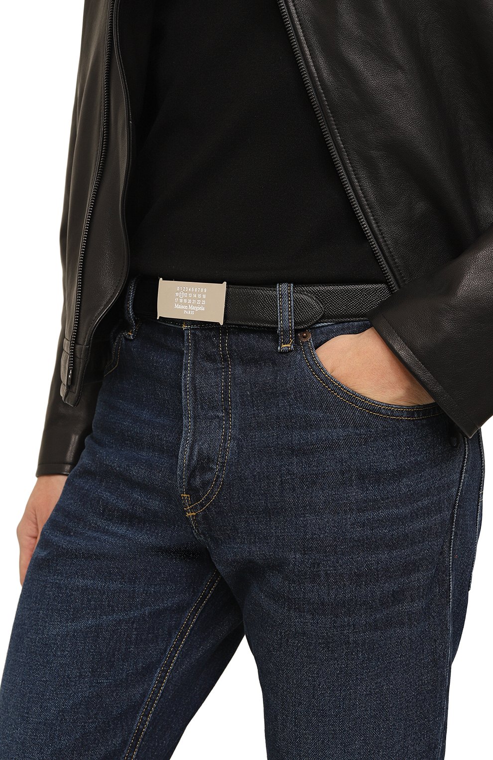 Двусторонний ремень MAISON MARGIELA, арт. SA3TP0011/P5429, фото 2