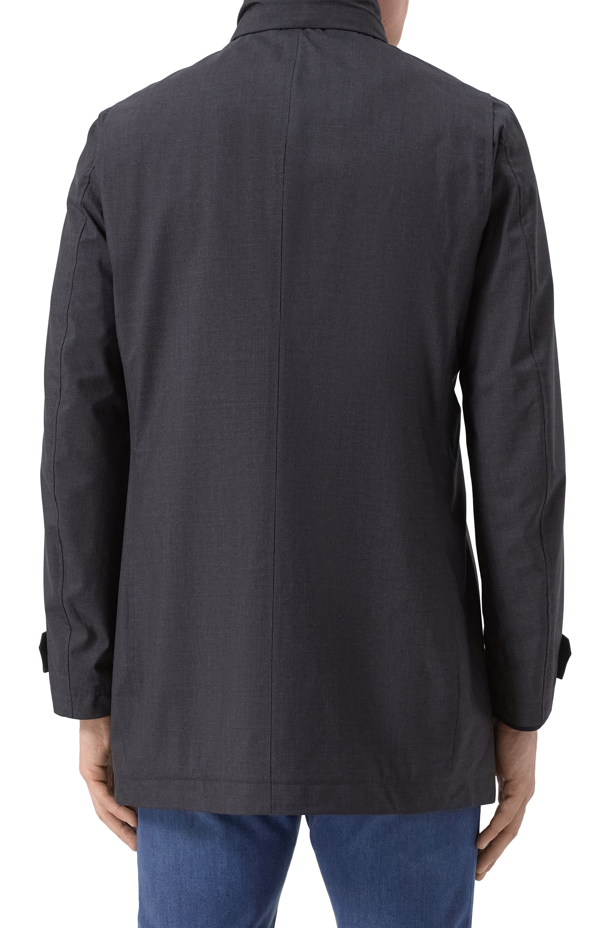 Плащ из шерсти и шелка duca-l5 MOORER, арт. DUCA-L5, фото 4