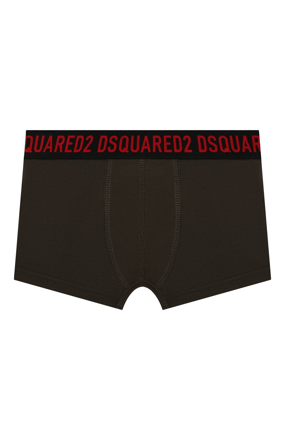 Комплект из двух пар боксеров DSQUARED2 хаки цвета по цене 5995 руб., арт. DQ1058-D008J, фото 2 Комплект из двух пар боксеров DSQUARED2, арт. DQ1058-D008J, фото 2