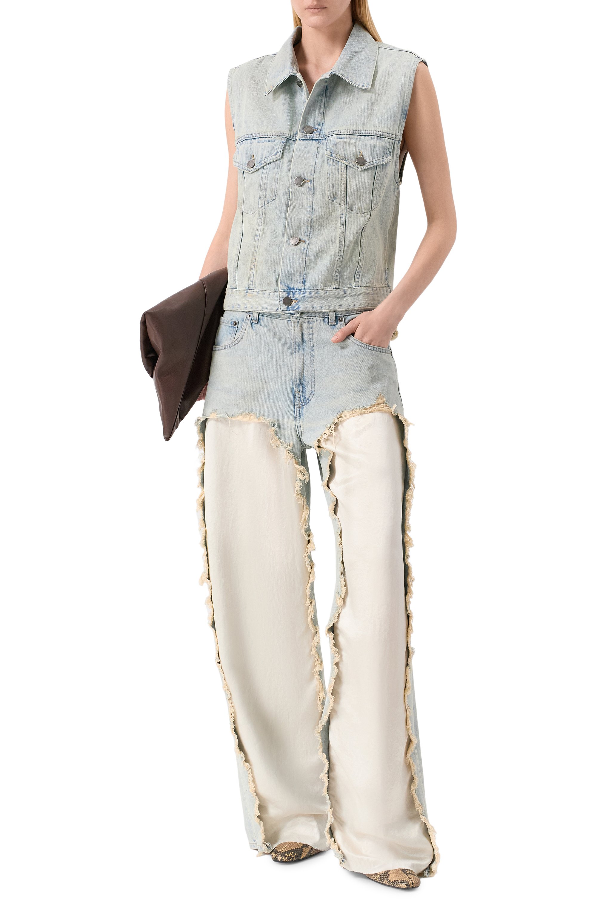 Джинсовый жилет ryder HAIKURE, арт. HEW09127DF204L0935/RYDER DUSTY BLUE, фото 2