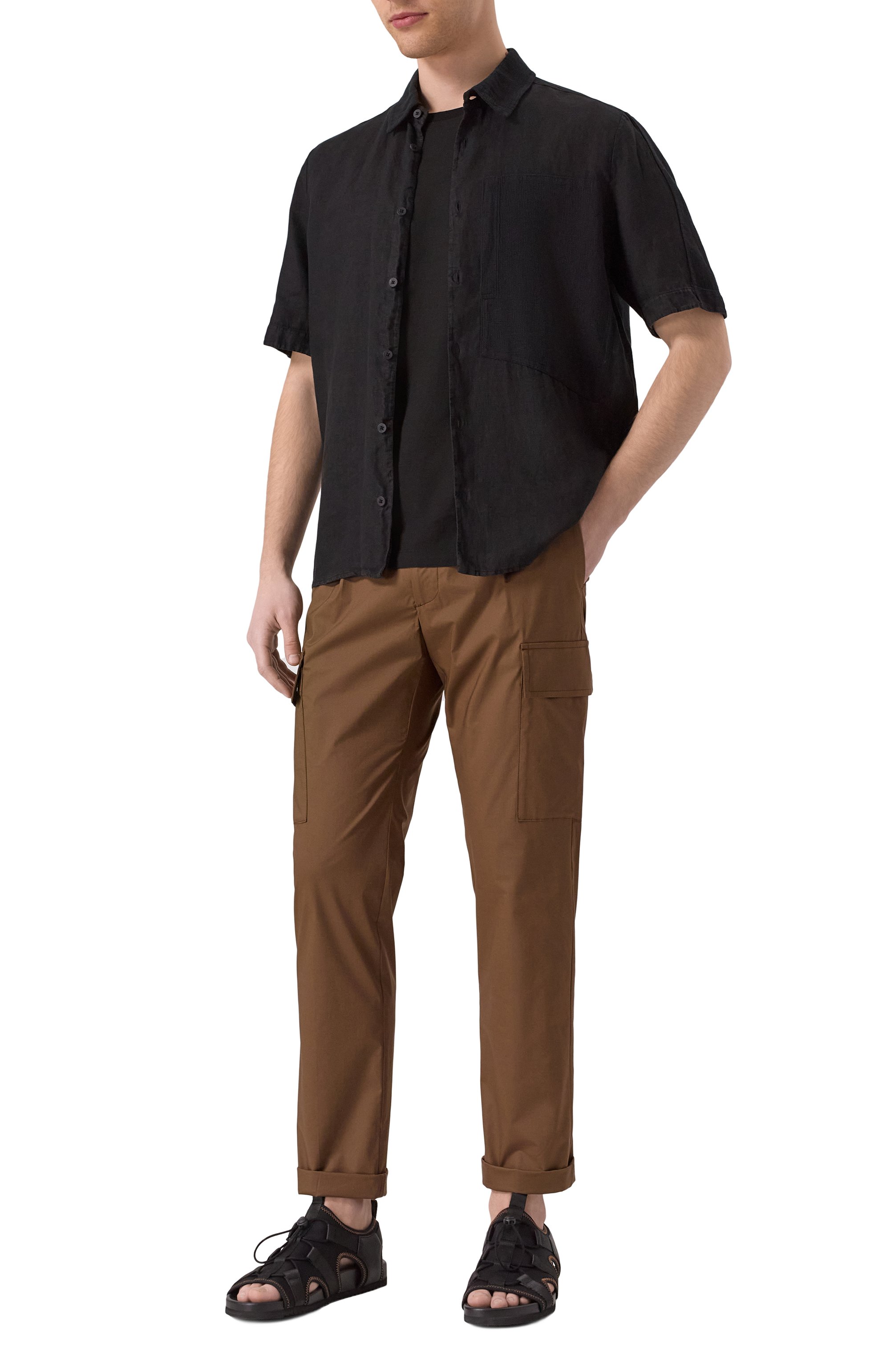 Комбинированные сандалии VIC MATIE, арт. 1G8854U_E46BQSB001, фото 2