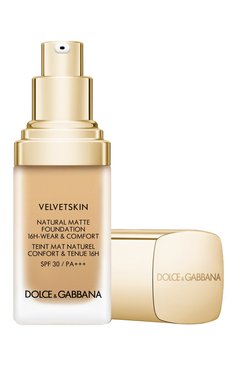 Матирующее тональное средство-флюид velvetskin, оттенок ecru 225 (30ml) DOLCE & GABBANA  цвета, арт. 3423222042127 | Фото 3 (SPF фильтр: Средний (25-30); Региональные ограничения белый список (Axapta Mercury): Не проставлено; Финишное покрытие: Матовый; Нос: Не проставлено)