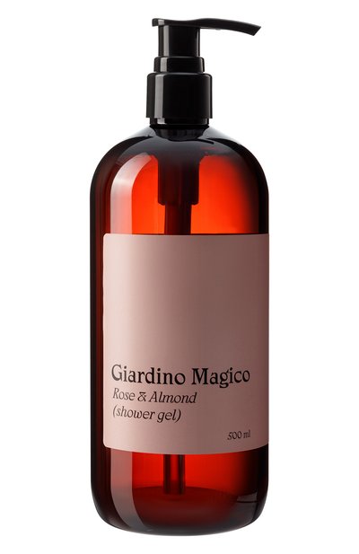 Увлажняющий гель для душа роза и миндаль (500ml) GIARDINO MAGICO, арт. 4673728591288, фото 1