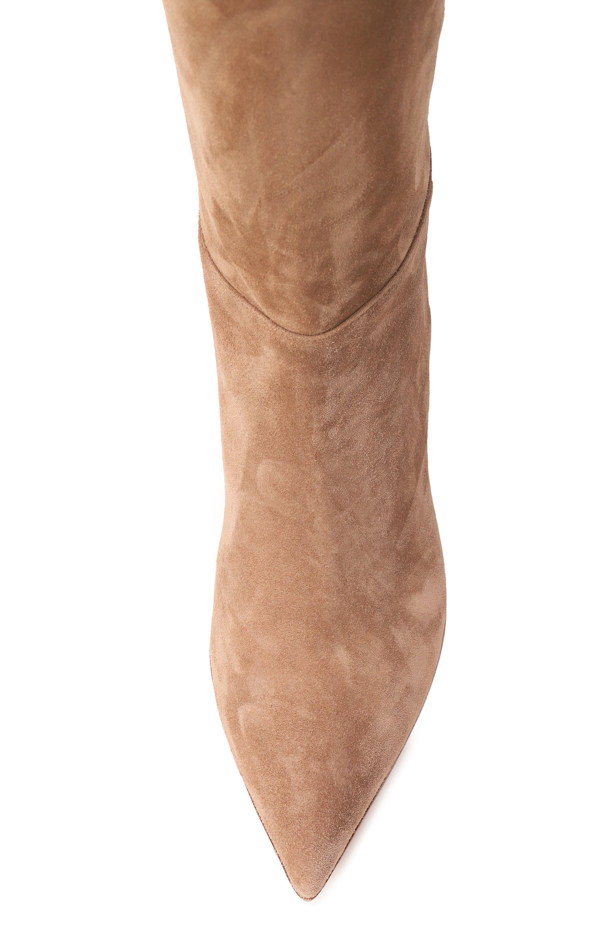 Замшевые ботфорты camoscio GIANVITO ROSSI, арт. G80233.45RIC.C45CAML, фото 6