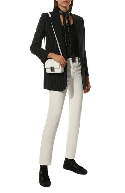 Текстильные кеды sl/39 SAINT LAURENT, арт. 669358/12N90, фото 2