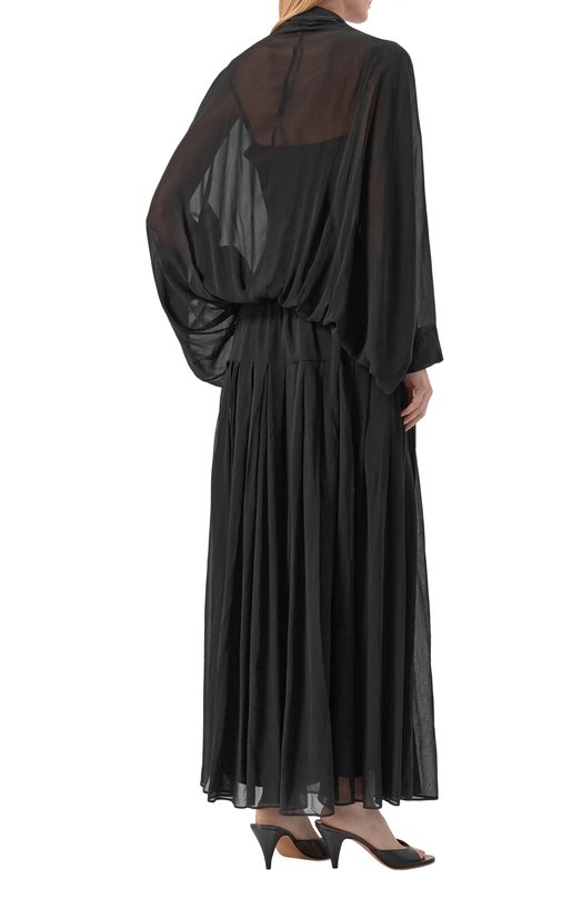 Шелковое платье Albus Lumen AL.RT26.DRESS01 Чёрный  AL.RT26.DRESS01 Фото 3