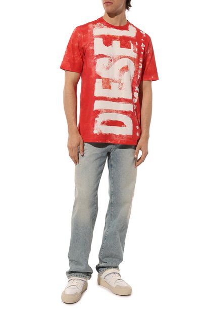Хлопковая футболка DIESEL, арт. A09271/0AIJV, фото 2
