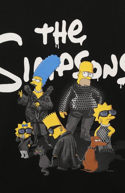 Хлопковая футболка BALENCIAGA, арт. 681864/TLVE1, фото 3