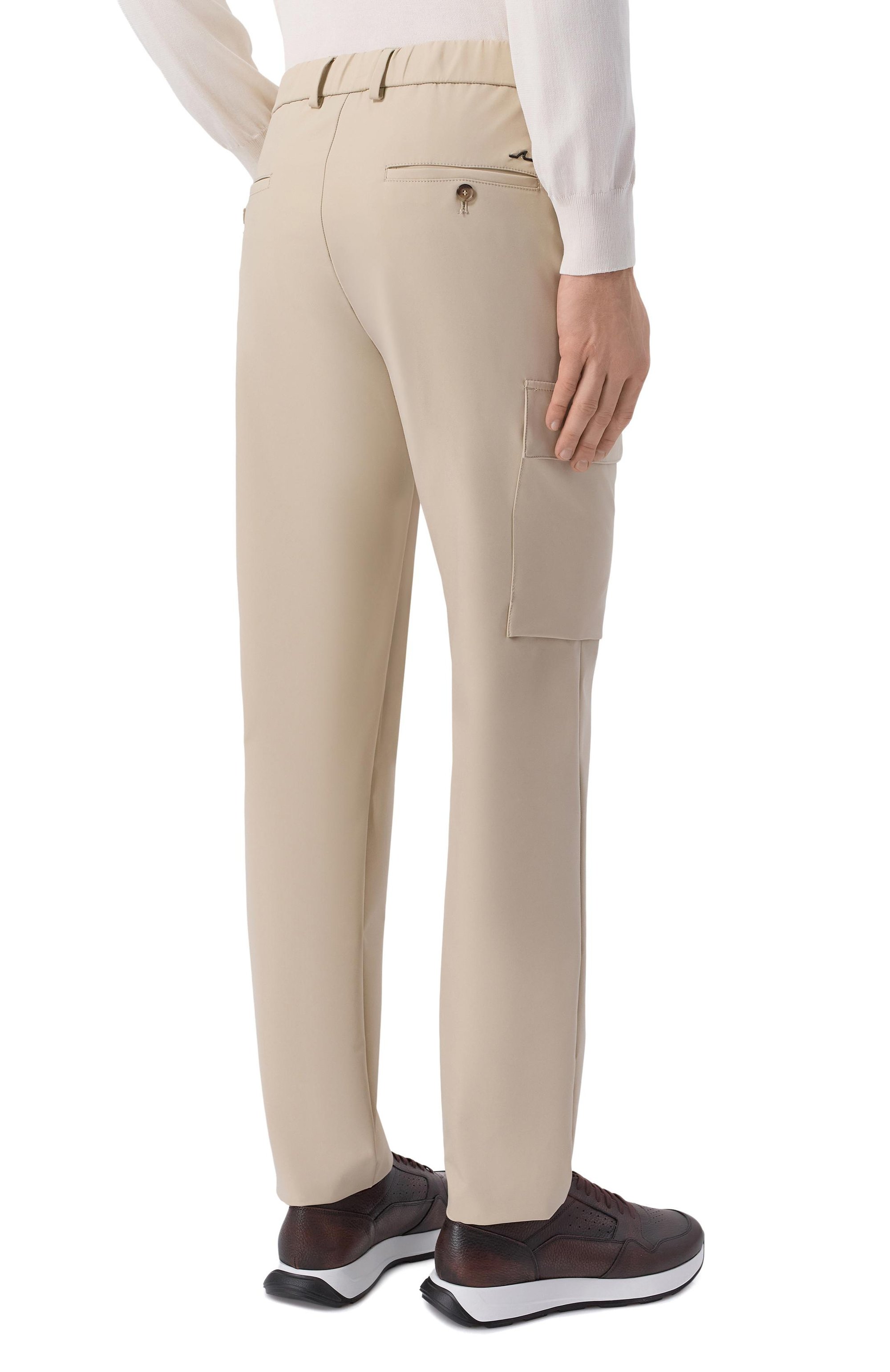 Брюки-карго PAUL&SHARK светло-бежевого цвета по цене 41400 руб., арт. 25414075, фото 4 Брюки-карго PAUL&SHARK, арт. 25414075, фото 4