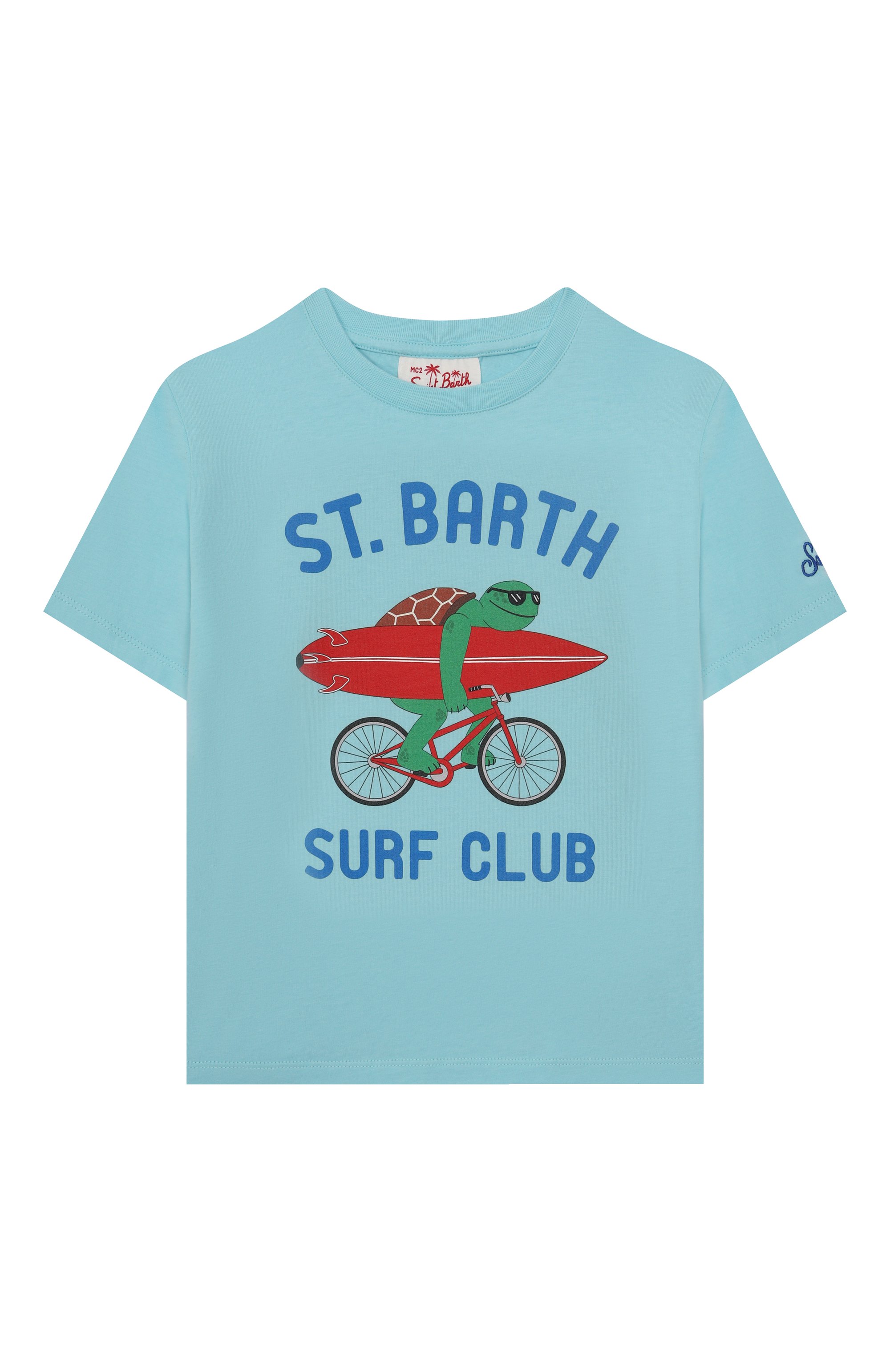 Хлопковая футболка MC2 SAINT BARTH, арт. STBK TSHIRT B0Y/TSH0001/02193F, фото 1