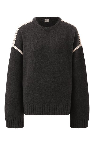 Женский свитер из шерсти и кашемира TOTEME, арт. 241-WRT1025-YA0004