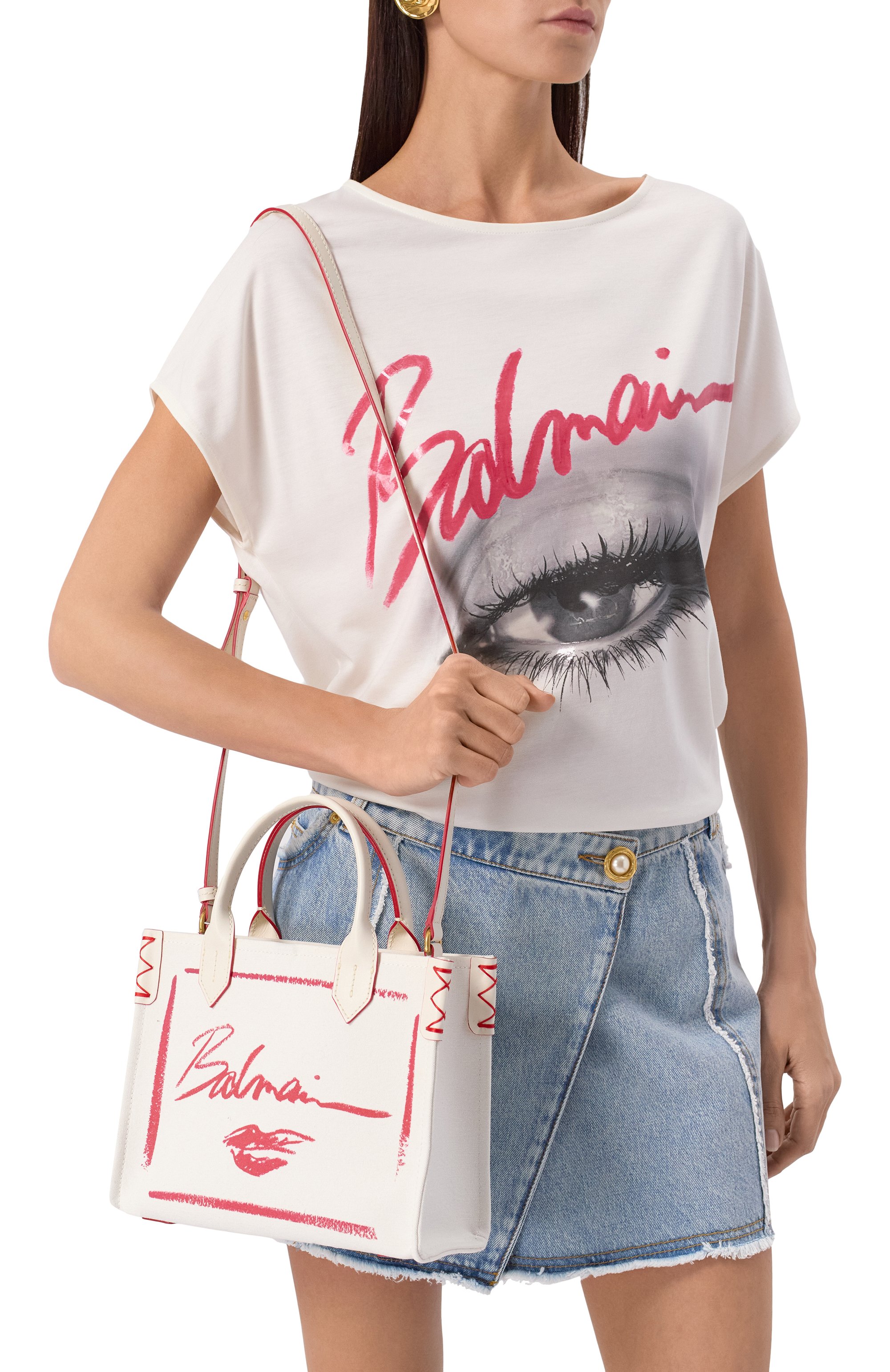 Сумка b-army small BALMAIN, арт. EN0FD977/TLIC, фото 2