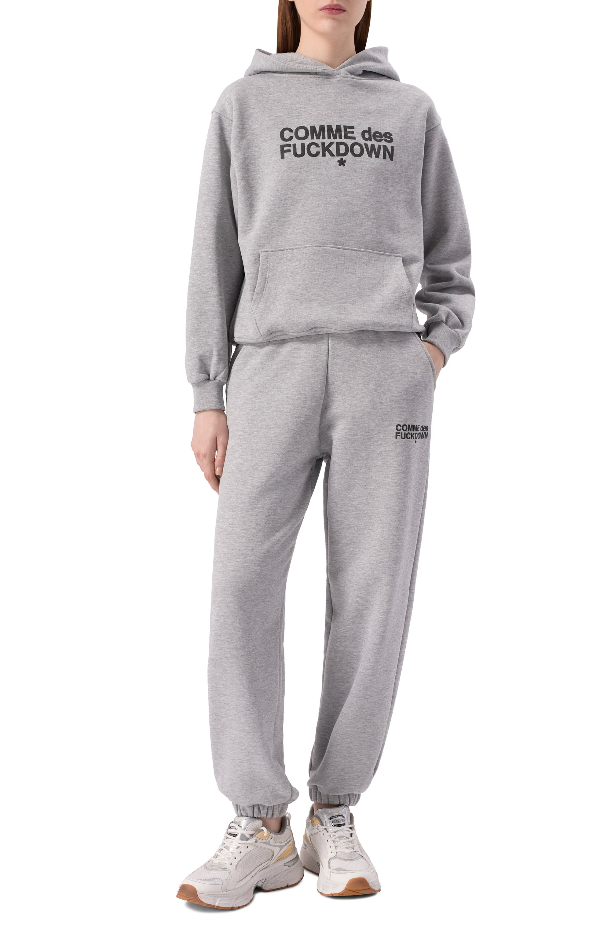 Хлопковое худи COMME DES FUCKDOWN, арт. CFABW01355, фото 2