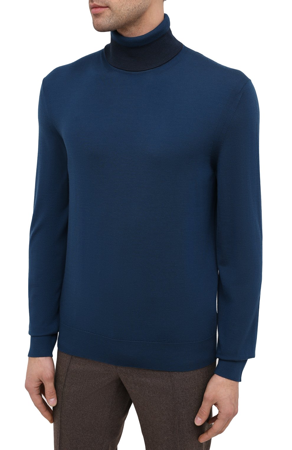 Шерстяная водолазка ZEGNA, арт. CVM01/120, фото 3