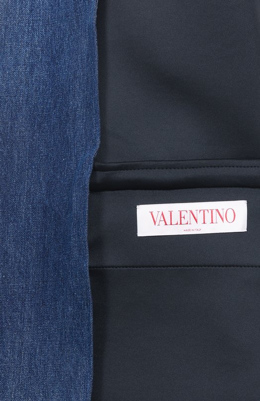 Джинсовый пиджак Valentino 5V3DC03RA9S Синий  5V3DC03RA9S Фото 9