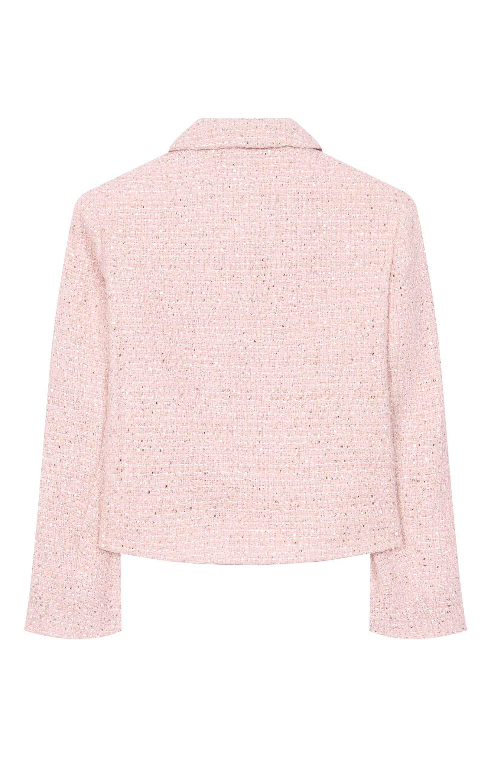Твидовый жакет ELIE SAAB KIDS, арт. EFGC023/TS1129_001, фото 2