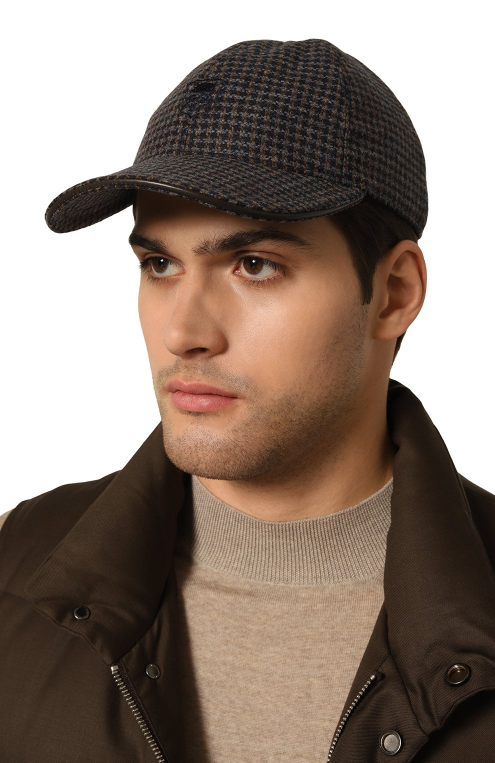 Бейсболка из шерсти и кашемира CORNELIANI, арт. 940500-9429201, фото 2