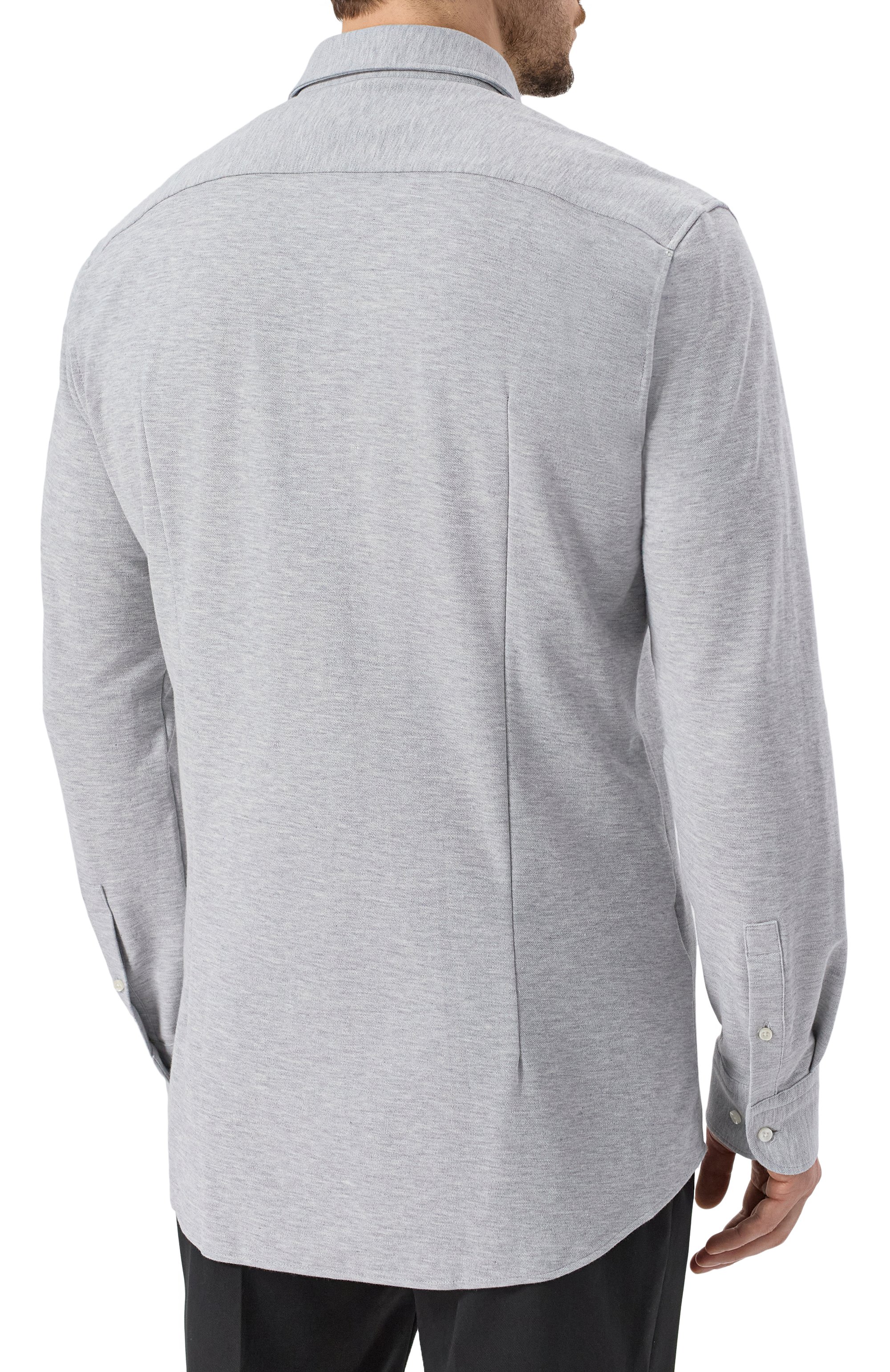 Хлопковая рубашка BOSS, арт. 50527675, фото 4