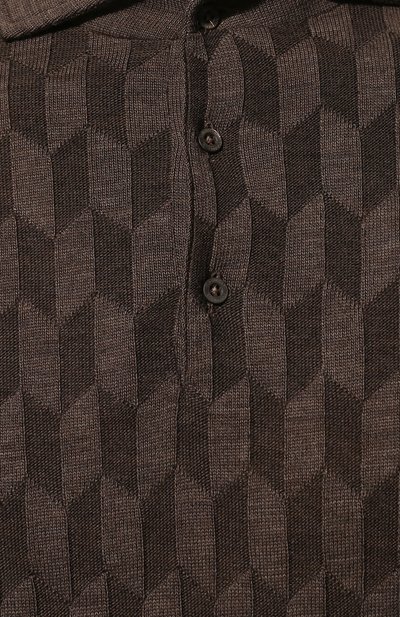 Шерстяное поло CORNELIANI, арт. 90M50A-2825145/00, фото 5