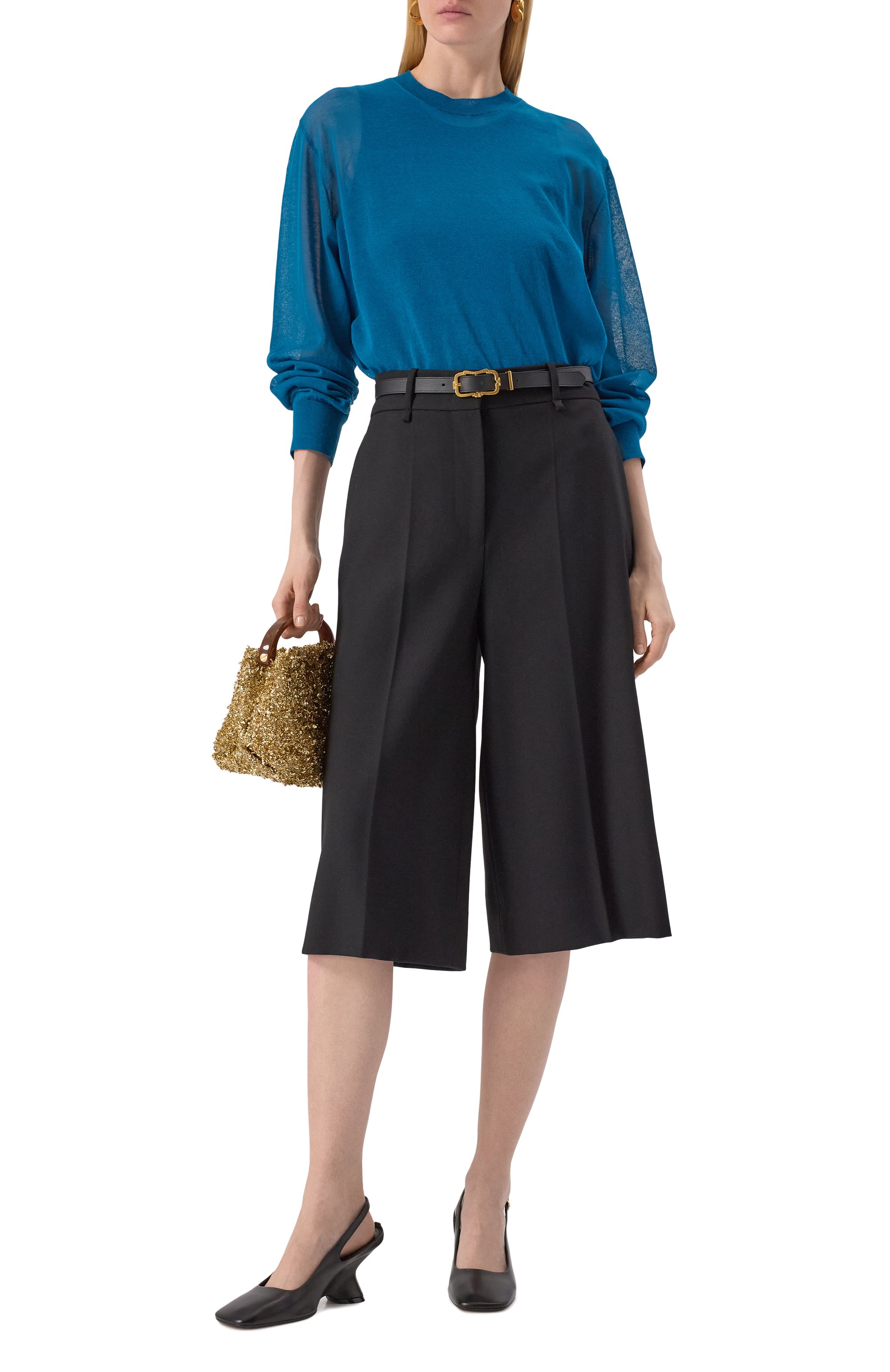 Хлопковый пуловер DRIES VAN NOTEN, арт. 251-011222-1712, фото 2