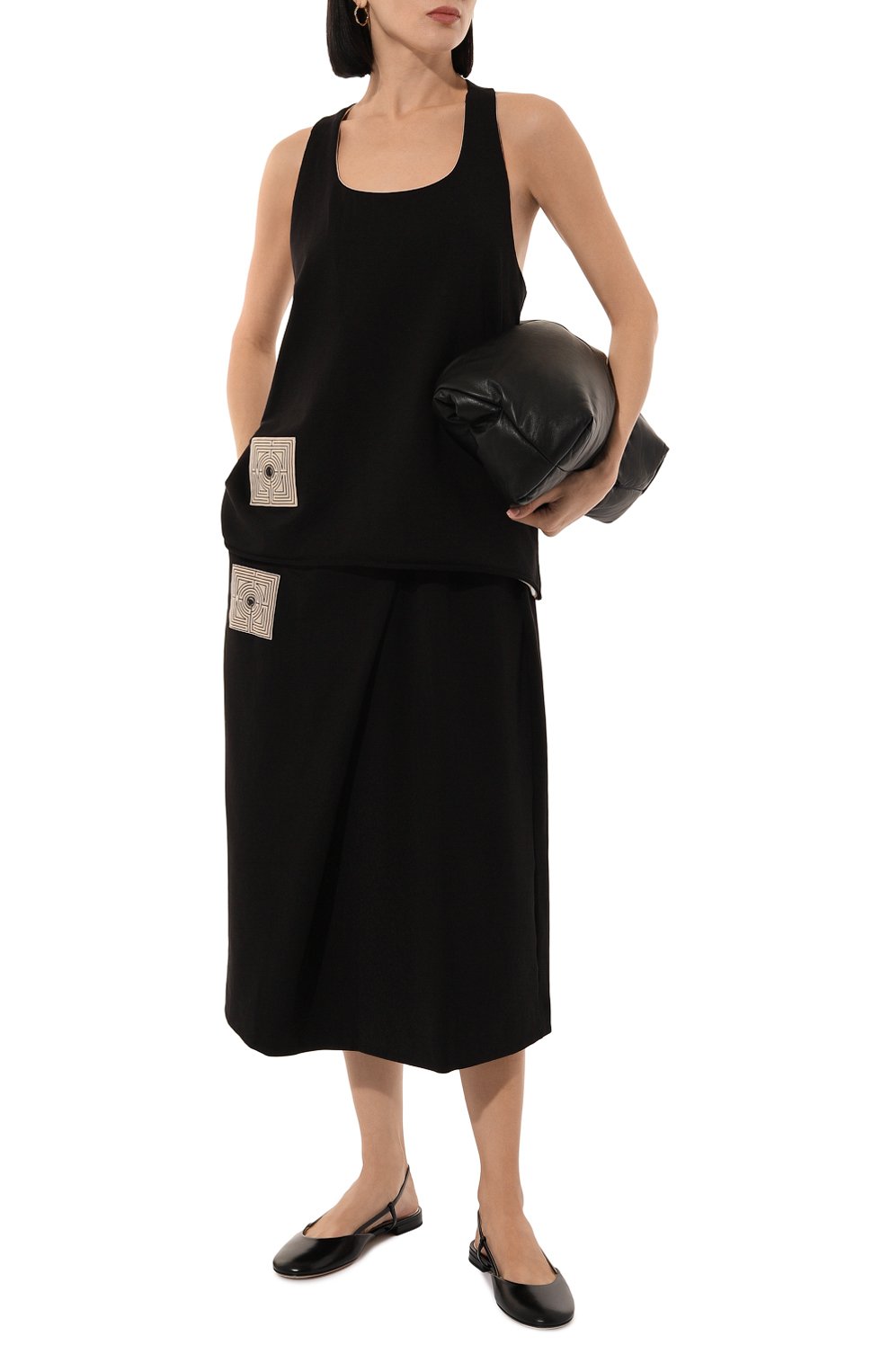 Хлопковый топ MIDGARD PARIS, арт. FA1-T24-BK, фото 2