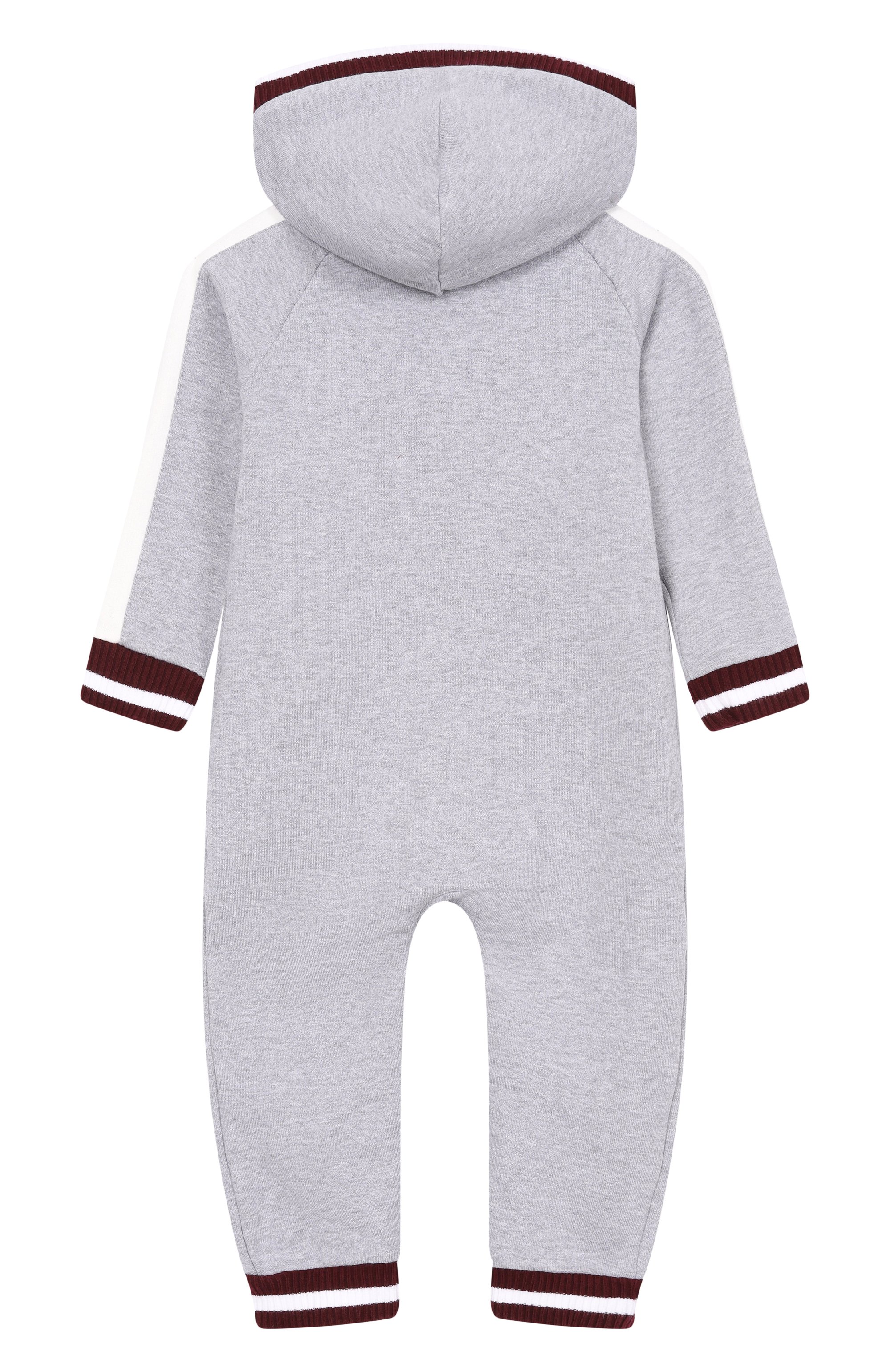 Хлопковый комбинезон DOLCE & GABBANA серого цвета по цене 59900 руб., арт. L1J0CF/G7PUY, фото 2 Хлопковый комбинезон DOLCE & GABBANA, арт. L1J0CF/G7PUY, фото 2