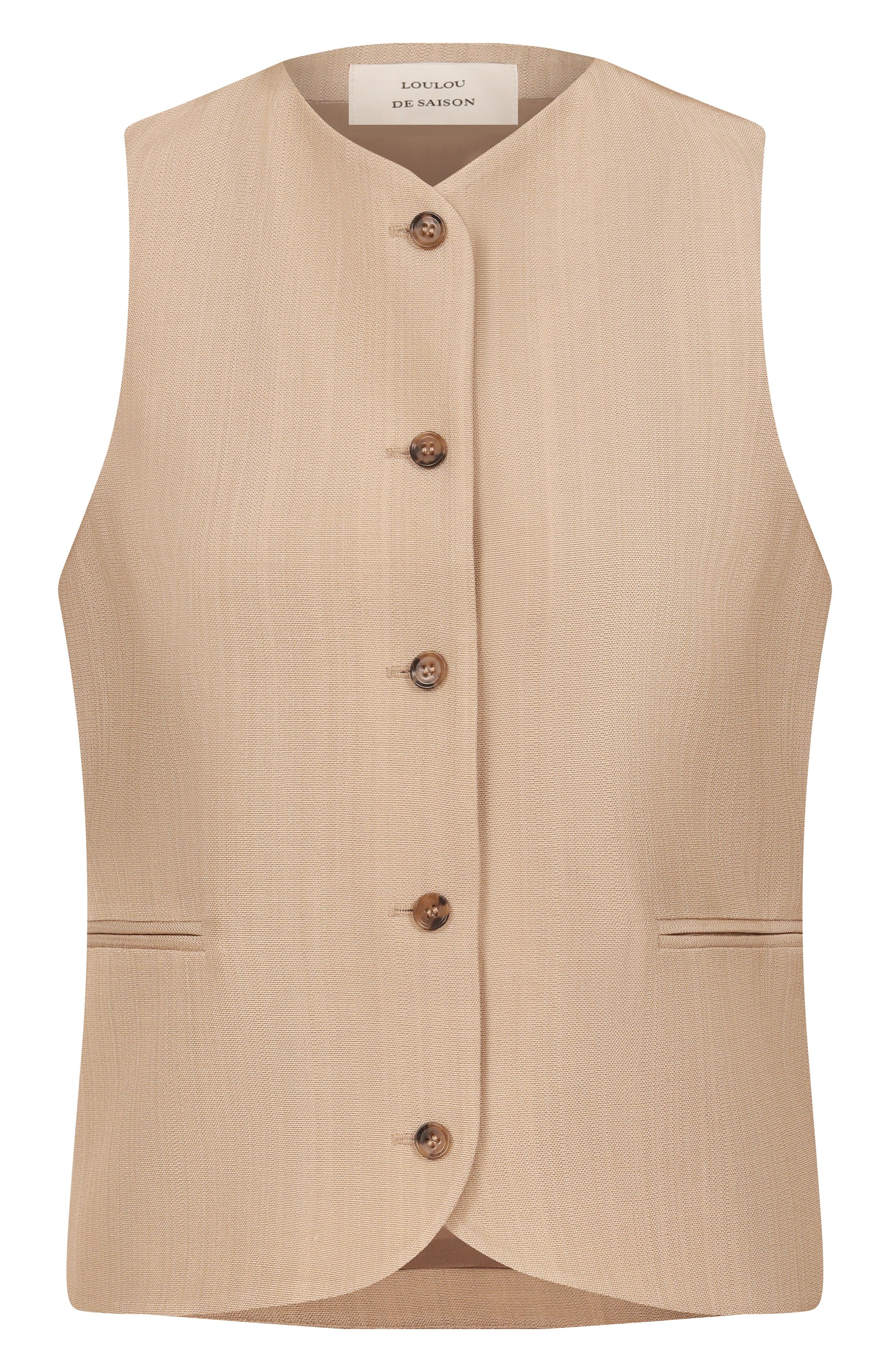 Жилет из вискозы и шерсти LOULOU DE SAISON, арт. PAC0, фото 1
