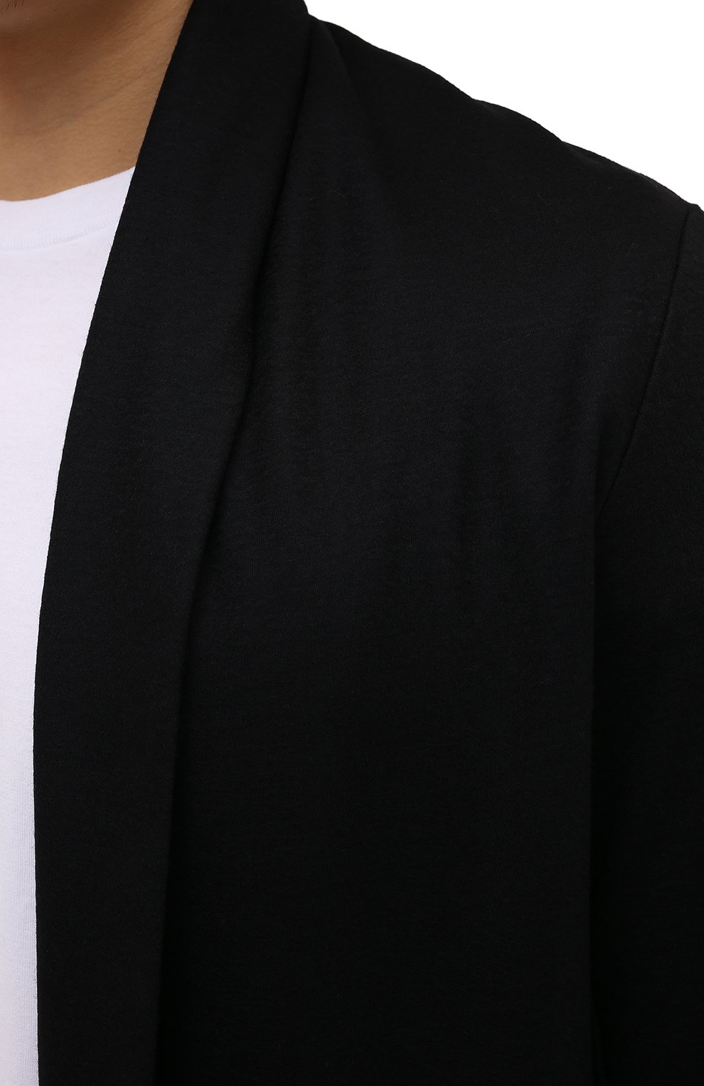 Шерстяной кардиган KAZUYUKI KUMAGAI черного цвета по цене 53950 руб., арт. AC12-279, фото 5 Шерстяной кардиган KAZUYUKI KUMAGAI, арт. AC12-279, фото 5