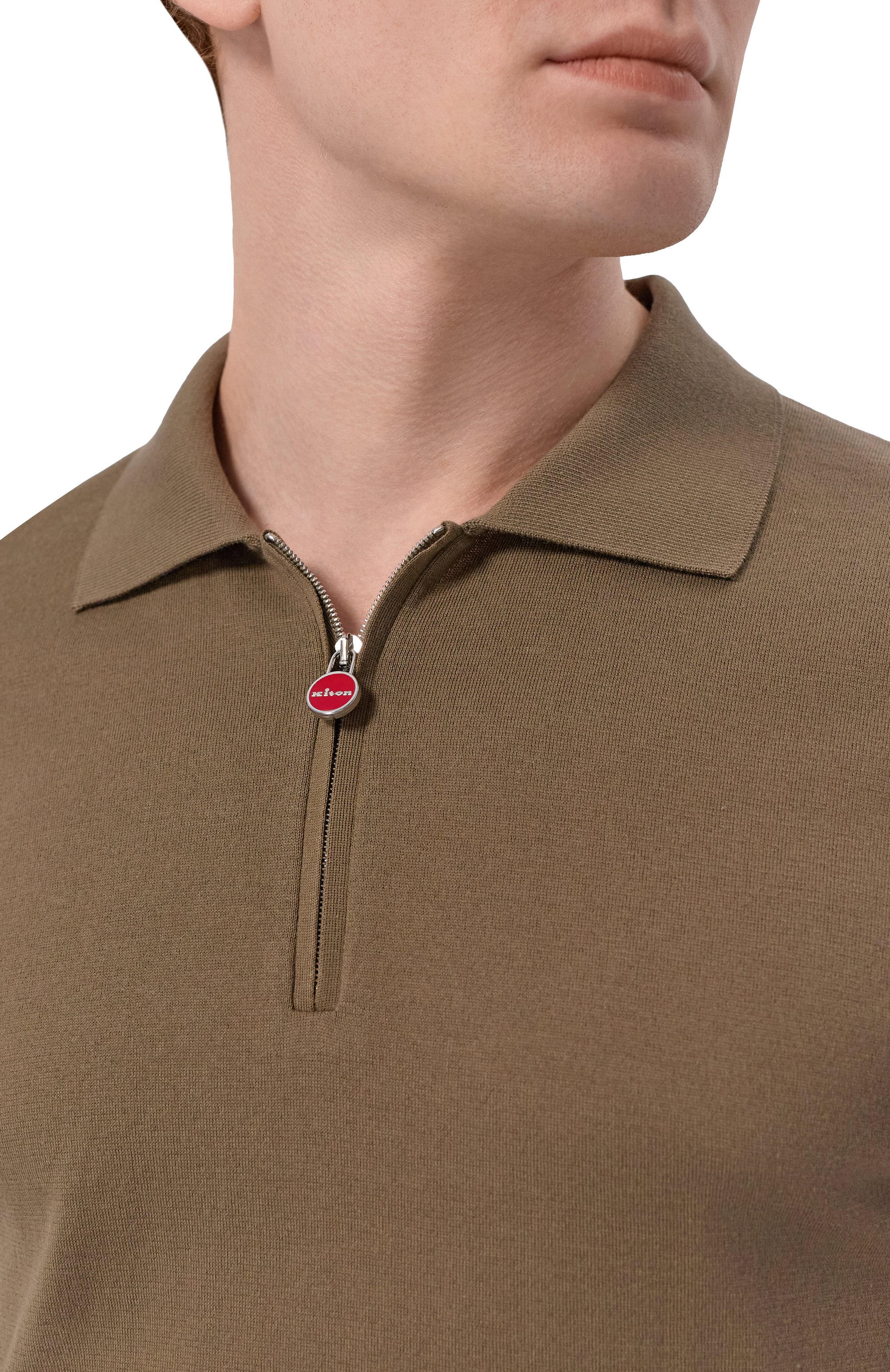 Хлопковое поло KITON, арт. UMKX33Z, фото 5