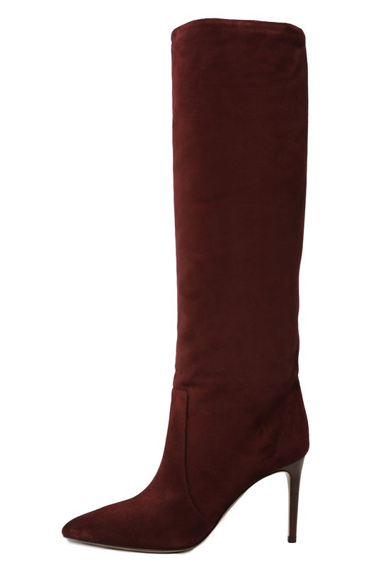 Замшевые сапоги Stiletto 85 Paris Texas PX757STK/XV003 Бордовый  PX757STK/XV003 Фото 4