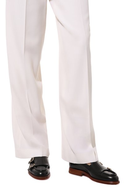 Кожаные лоферы SANTONI, арт. WUQC70581BA2SLPH, фото 3