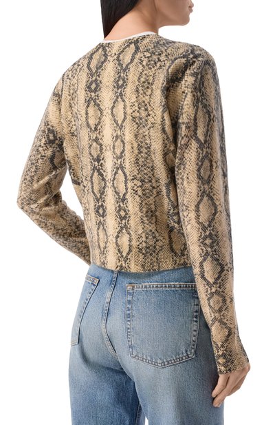Кашемировый кардиган FRAME DENIM, арт. WP26KSW048/THE CASHMERE SNAKE CARDI, фото 4